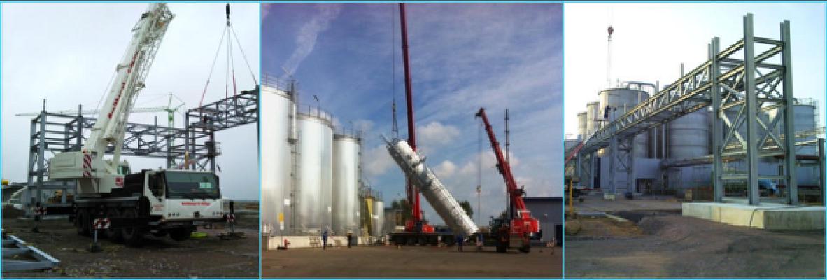 Krüger & Soyke GmbH | Stahlbau - Rohrleitungsbau - Maschinenmontage