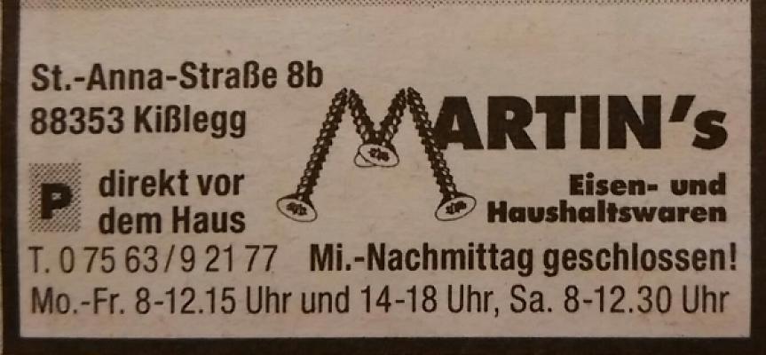 Martins Eisenwaren