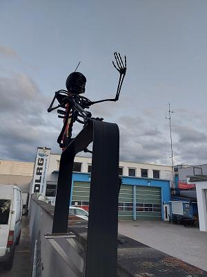 Heisses Eisen Metallgestaltung