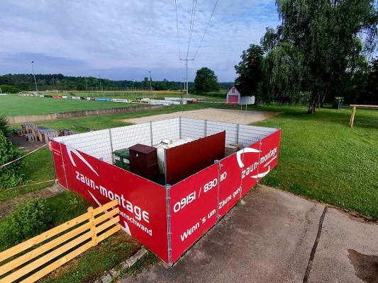 Zaun-Montage Reichenschwand