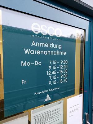 esco Metallbausysteme GmbH