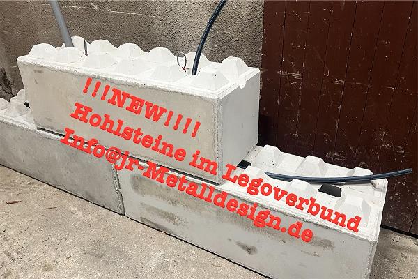 JR-Metalldesign, Betonblockformen, flexible Sieblöffel und mehr