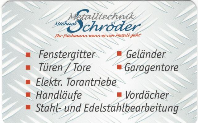 Metallbau Michael Schröder