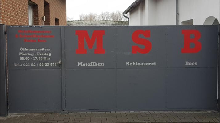 MSB Metallbau Stefan Boes