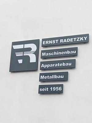 Ernst Radetzky Metallbau, Maschinen- und Apparatebau seit 1956