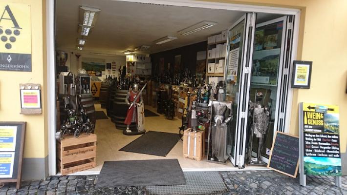 Weinflaschenhalter aus Metall