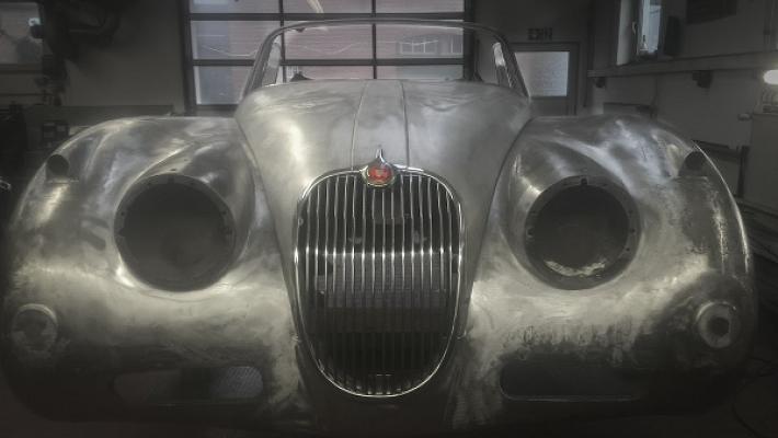Karosseriebau Handwerk - Oldtimer Karosseriewerkstatt + Wasser/ Sandstrahlen
