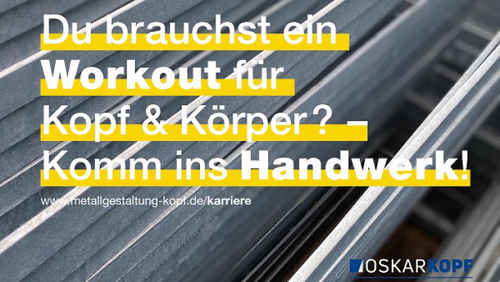 Kopf - Metallgestaltung