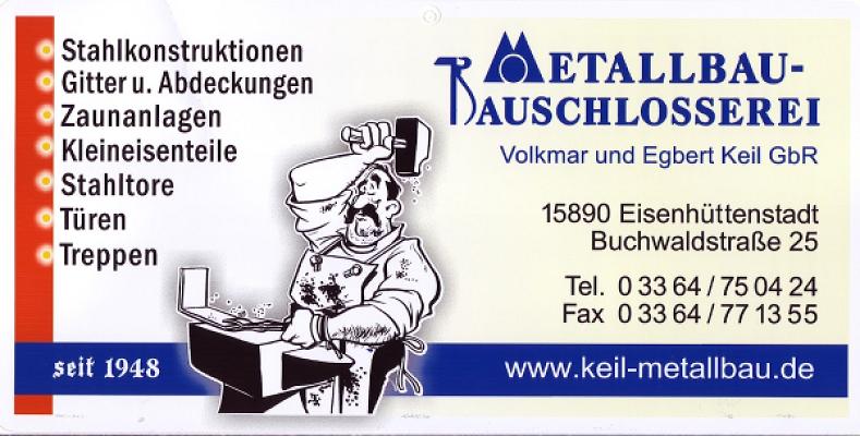 Metallbau-Bauschlosserei Volkmar und Egbert Keil GbR